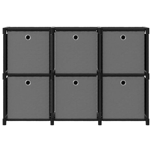 Display Shelf | Black and grey | Fabric (100% polyester), steel | Medium