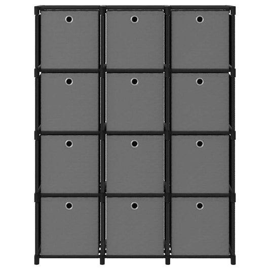 Display Shelf | Black and grey | 100% polyester fabric, steel