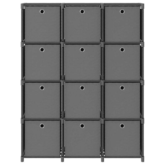 Display Shelf | Grey | Fabric (100% polyester), steel | Large