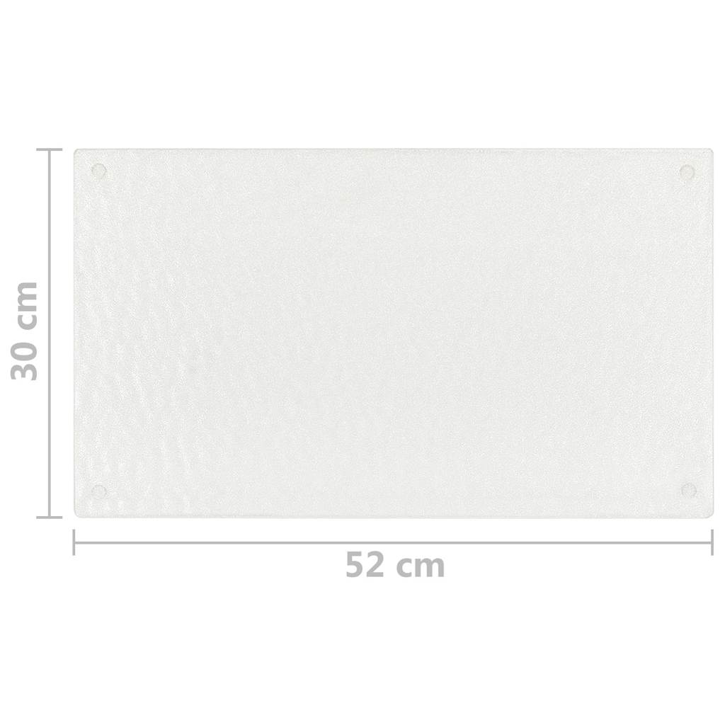 Chopping Boards 2 pcs Transparent Bubbles Pattern Tempered Glass