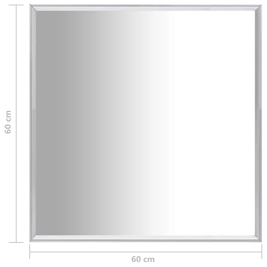 Mirror Silver 60x60 cm