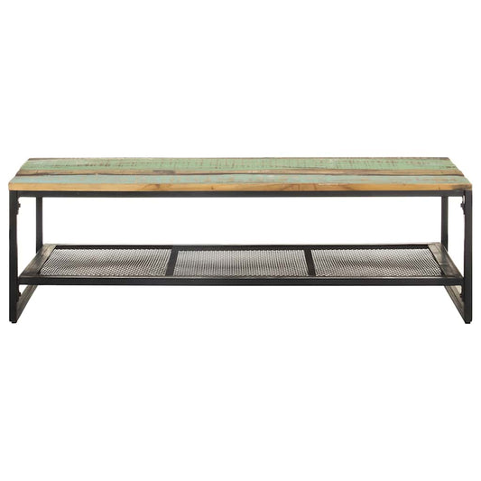 320245 vidaXL Coffee Table 110x60x35 cm Solid Reclaimed Wood