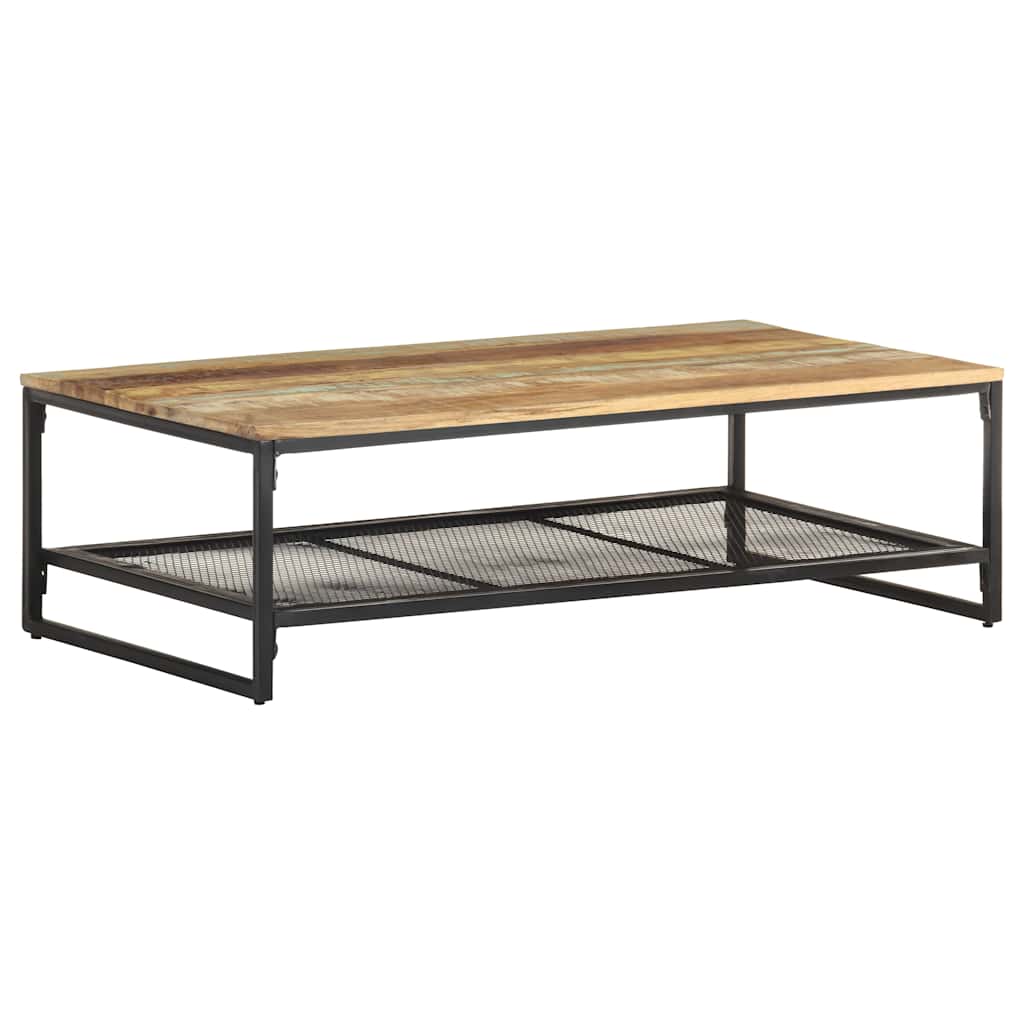 Coffee Table | Reclaimed colour | Solid reclaimed wood, iron | Medium