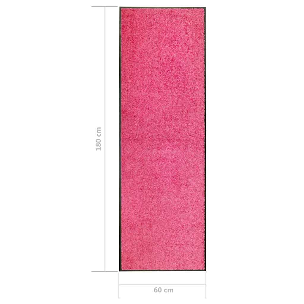 Door Mat | Pink | Polyamide | Standard | Non-slip | Door Mat