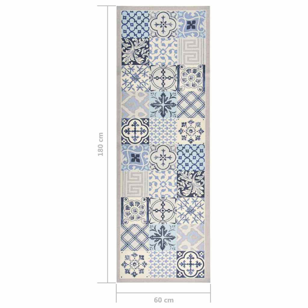 Kitchen Floor Mat | Multicolour | Polyamide, Latex | 180 x 60 cm