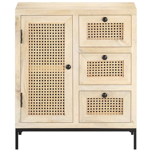 Sideboard | Natural wood colour | Solid mango wood | Medium | Sideboard