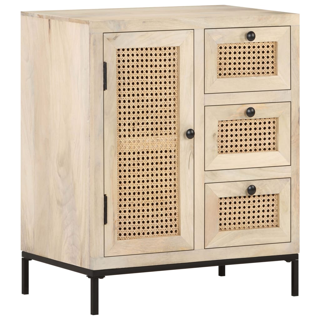 Sideboard | Natural wood colour | Solid mango wood | Medium | Sideboard