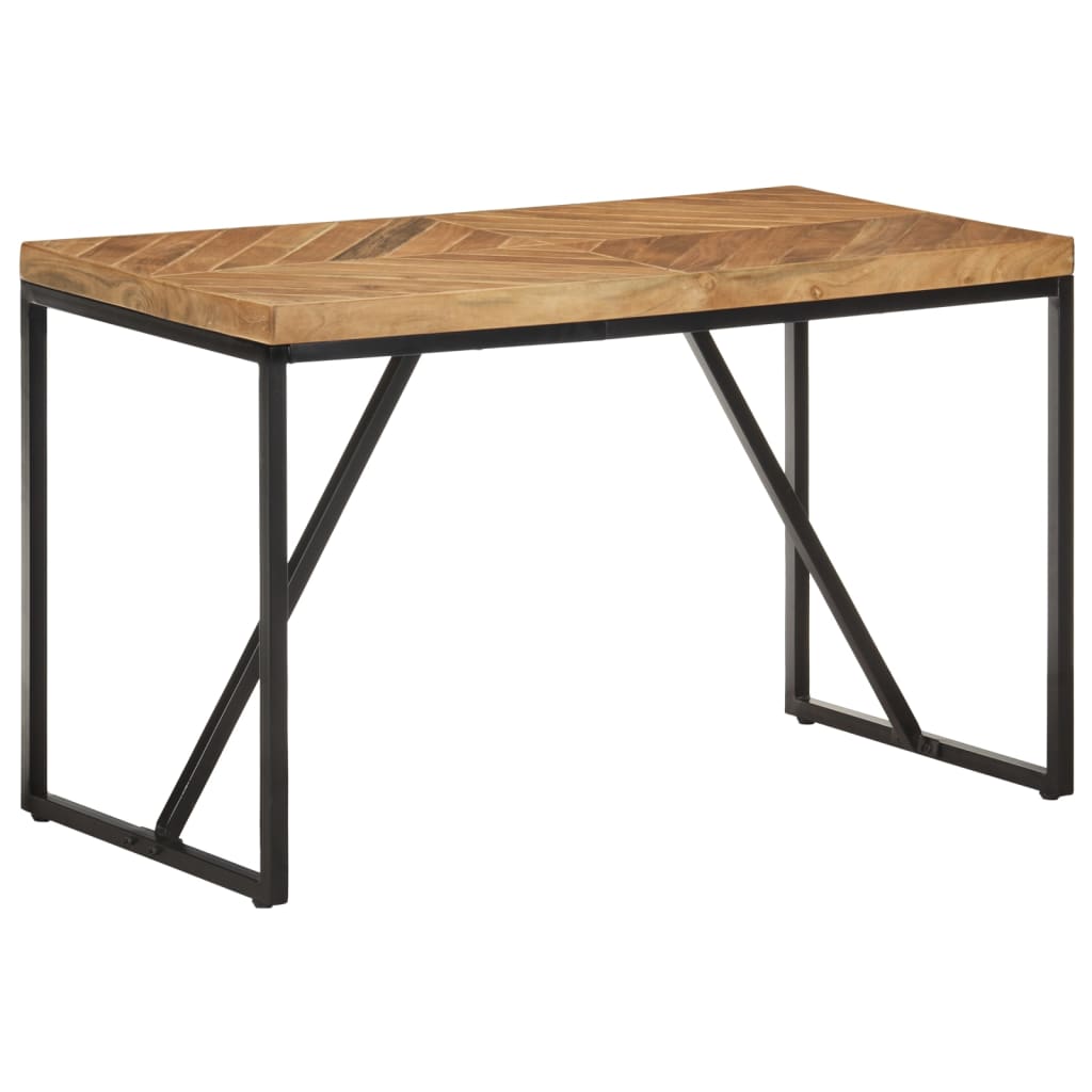 Dining Table Natural Solid acacia wood Durable Dining Table