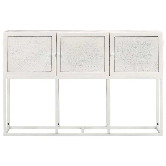 Sideboard | White | Solid mango wood, powder-coated iron | Medium