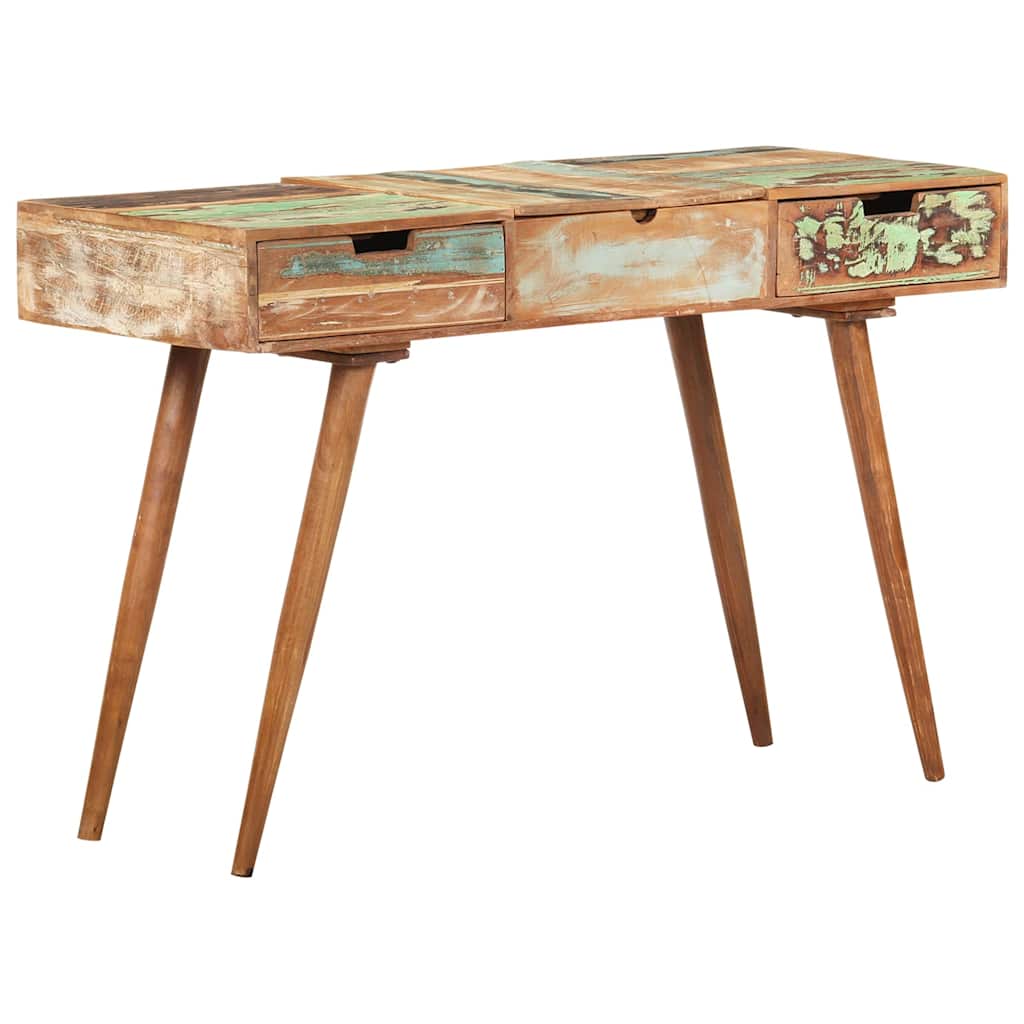 Dressing Table | Mixed colour | Solid reclaimed wood | Medium | Mirror