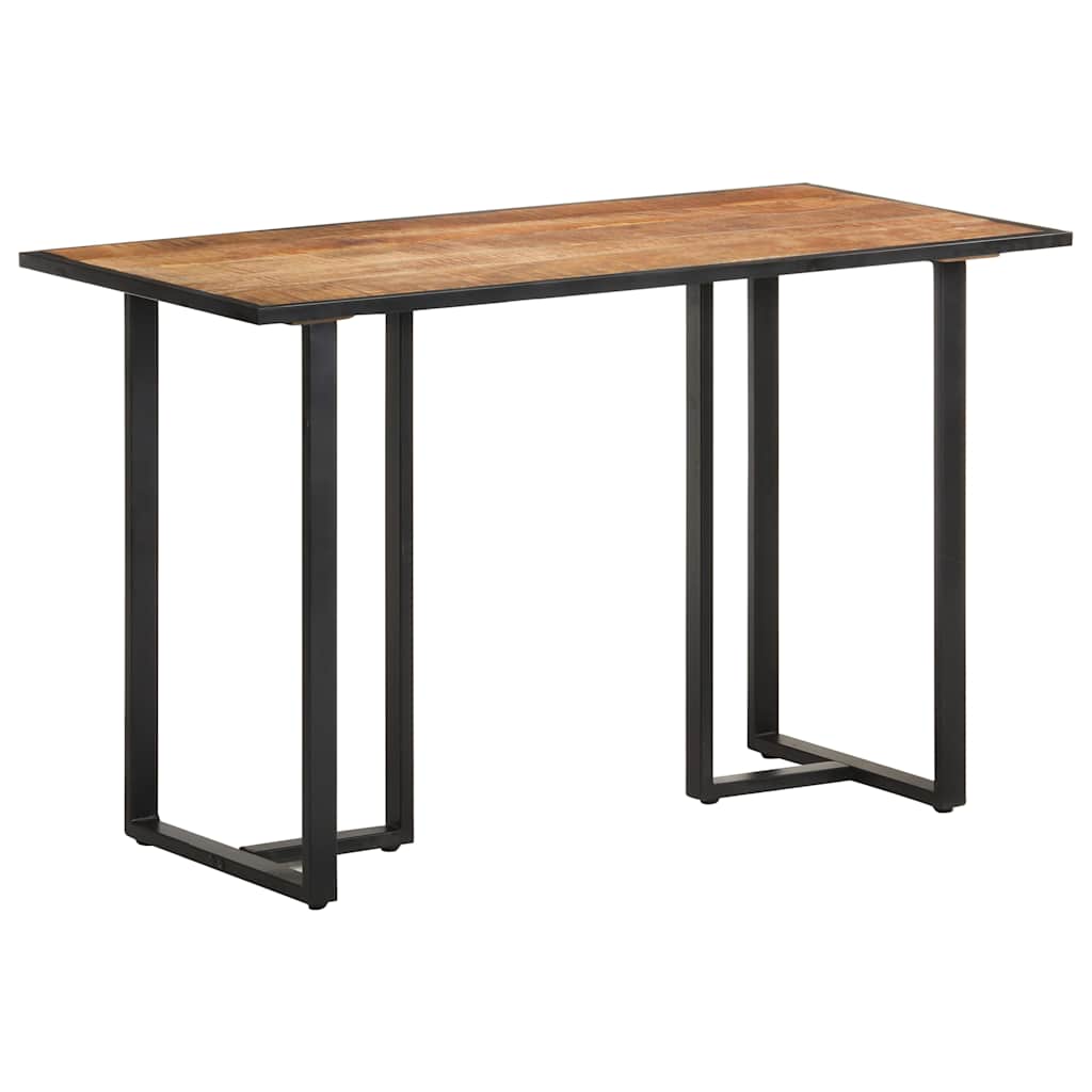Dining Table | Rough Mango Wood Natural Finish | Solid Mango Wood