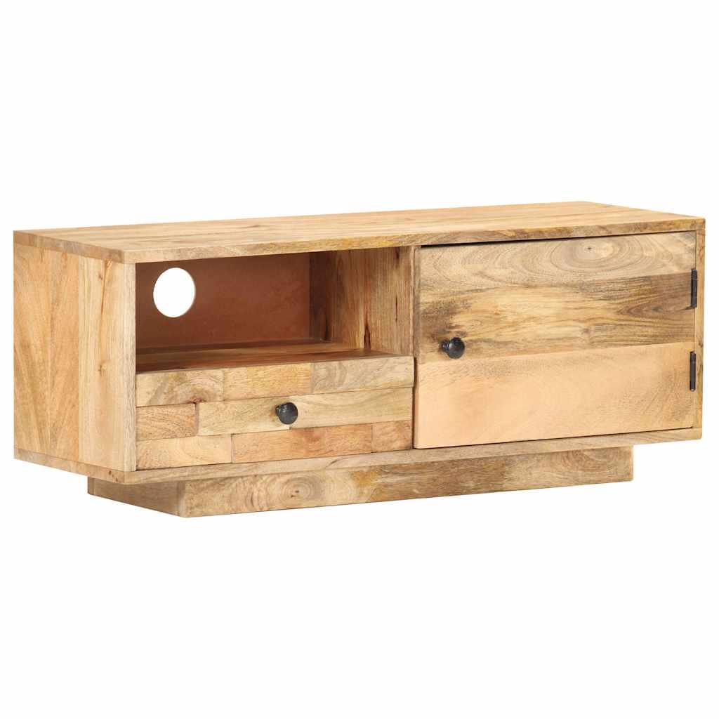 TV Cabinet | Natural mango wood | Solid mango wood | Medium | TV Cabinet