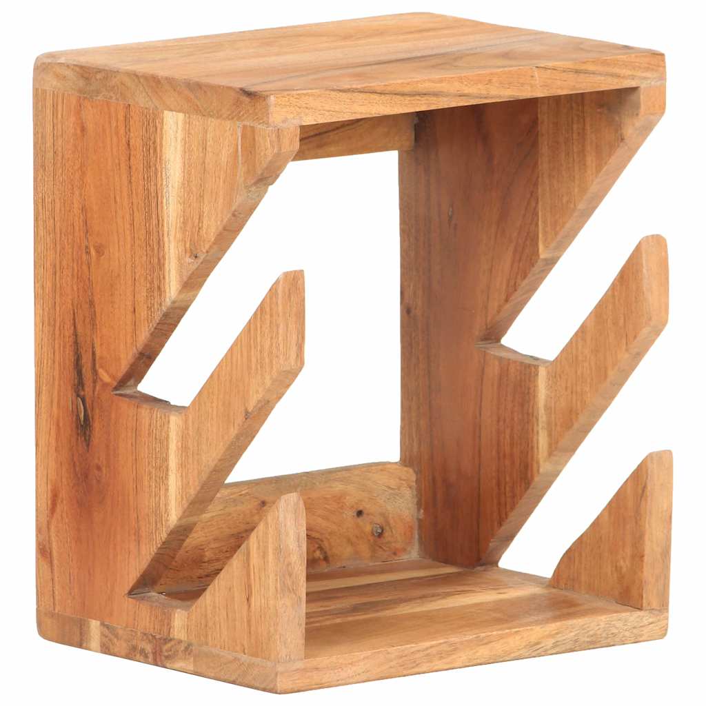 Wall Mounted Skateboard Holder 25x20x30 cm Solid Acacia Wood