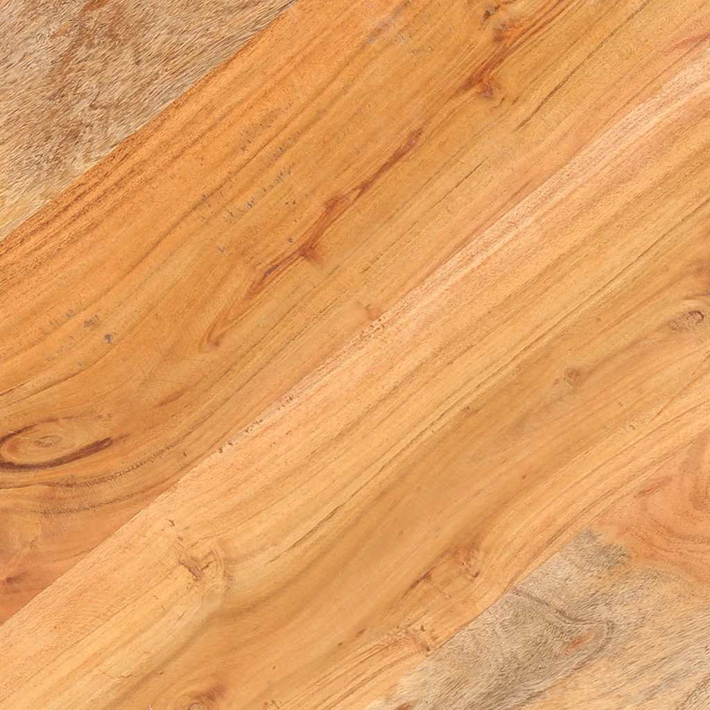 Coffee Table Ø26.8"x16.9" Solid Acacia Wood