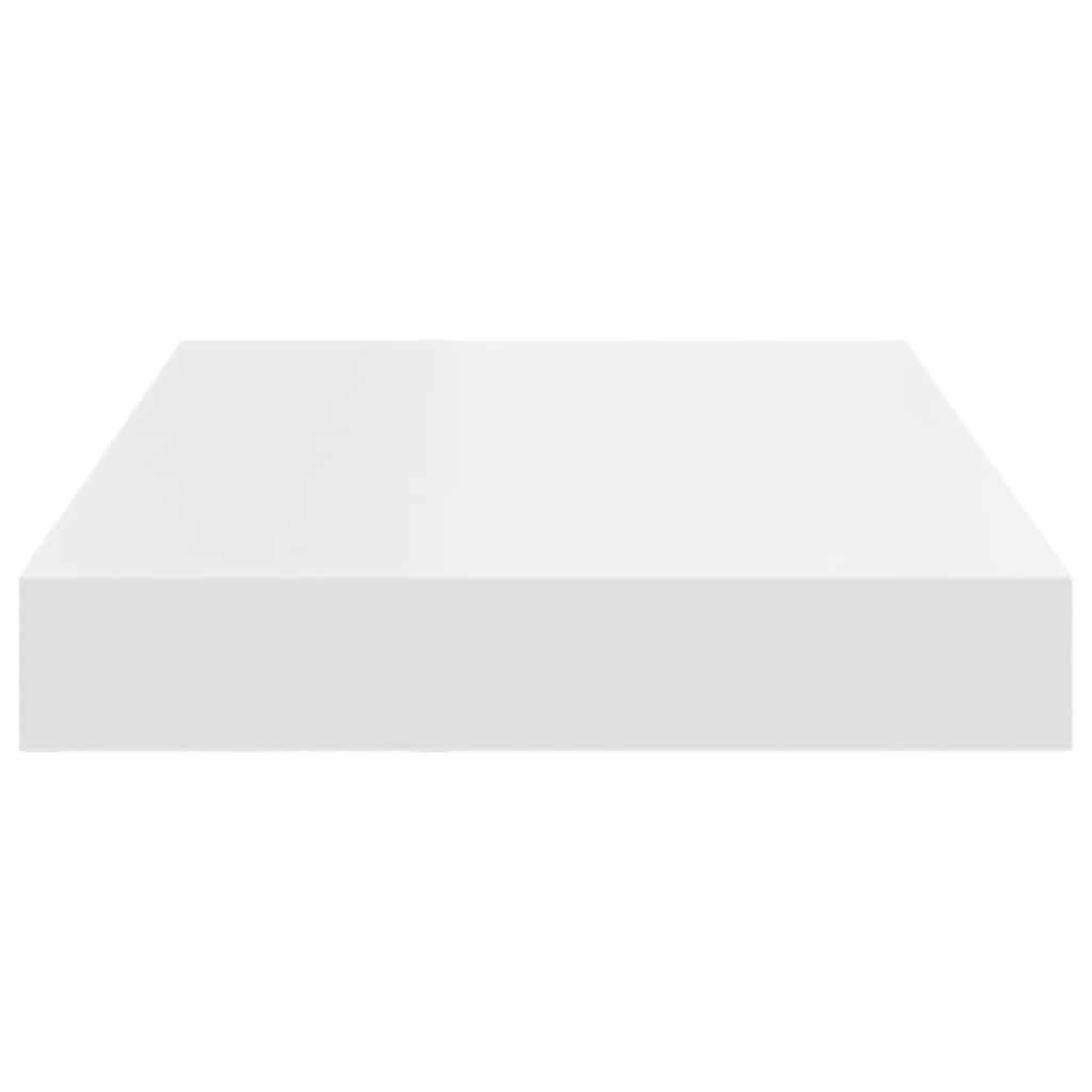 Floating Wall Shelves 4 pcs White 40x23x3.8 cm MDF
