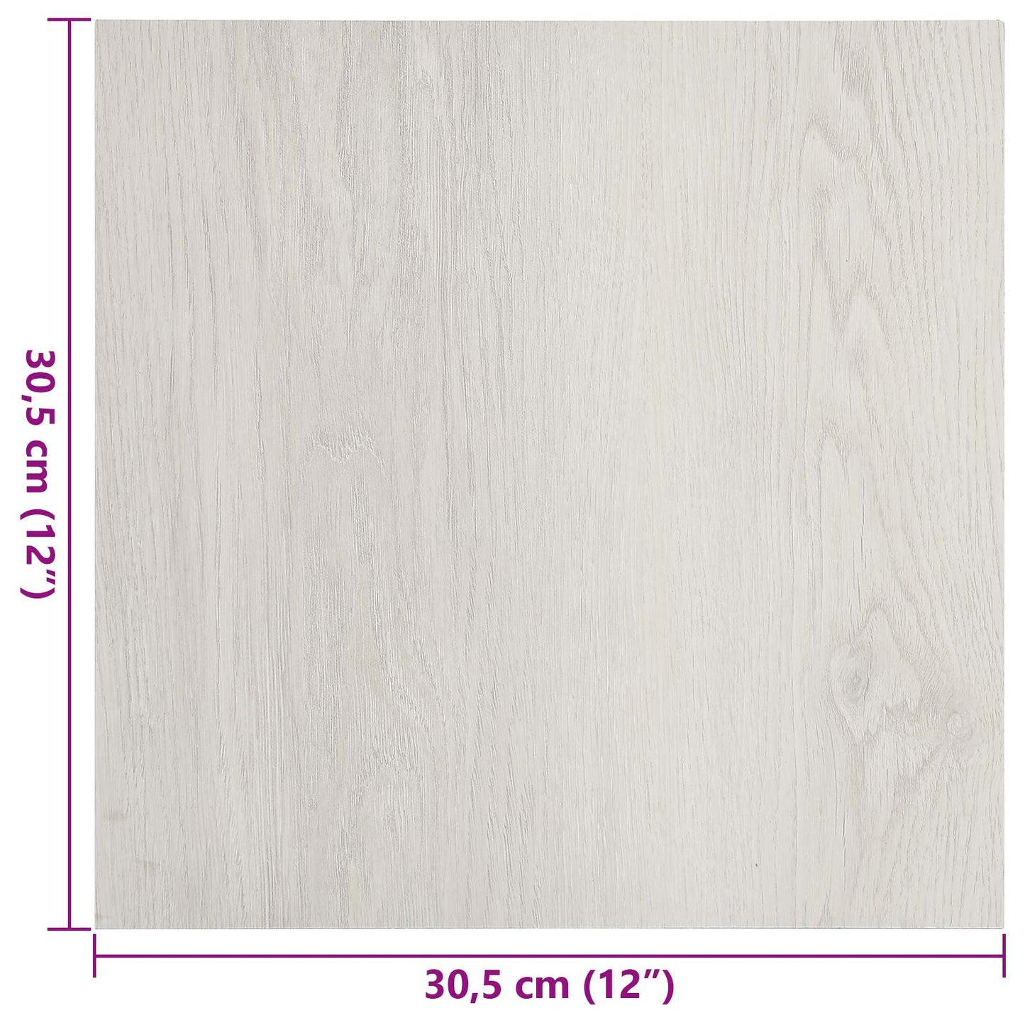 Flooring Planks Light Beige 5.11 m² 55 pcs PVC