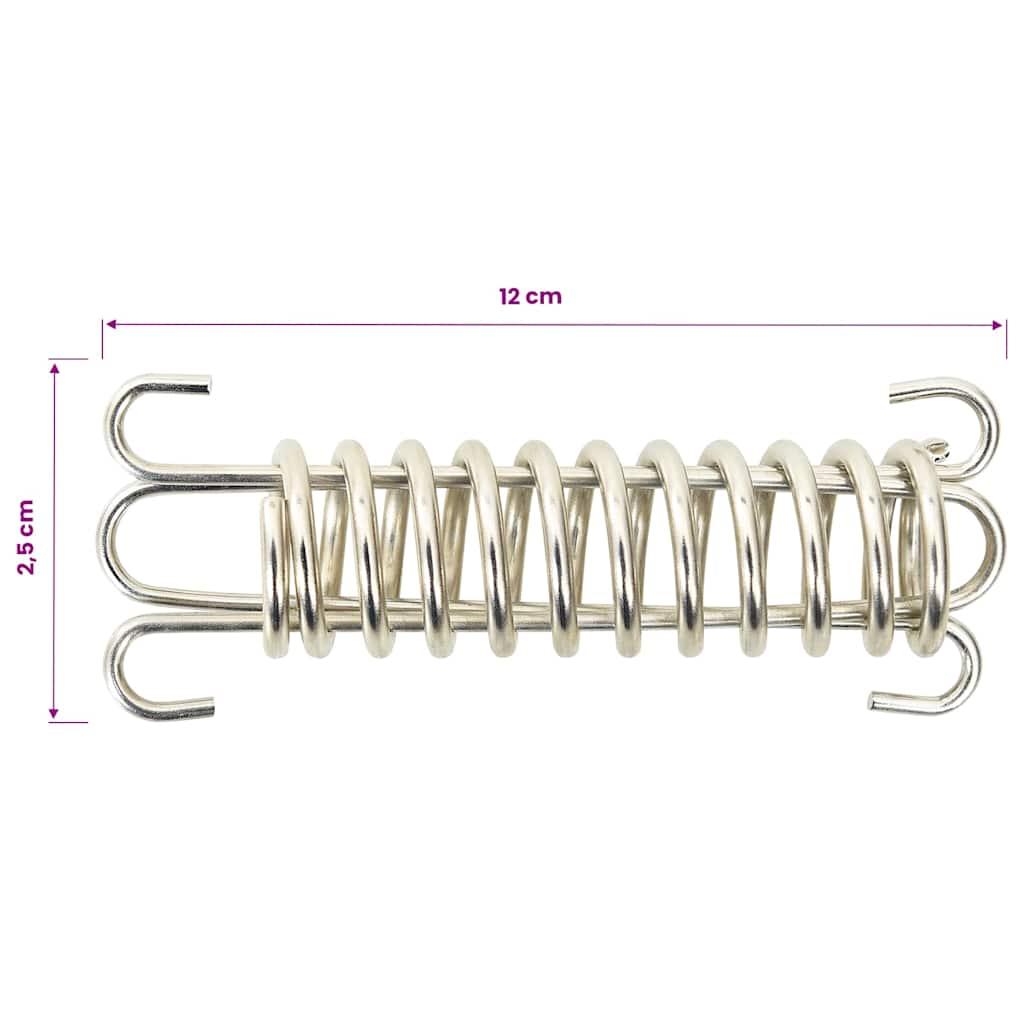 Spring Lock | Silver and Gold | Stainless Steel (304) | Medium | Durable