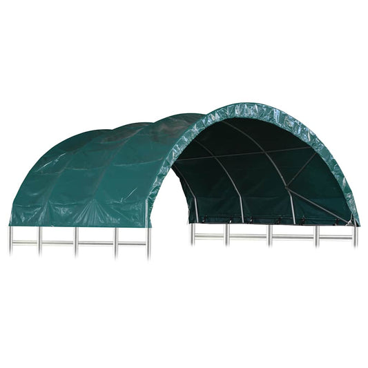 Livestock Tent | Dark Green | PVC | Large | Durable | Livestock Tent