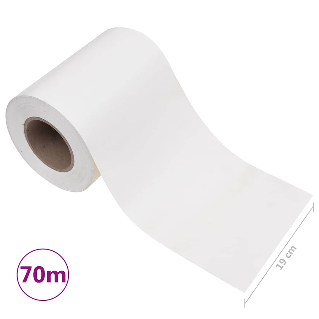Privacy Strip PVC 70x0.19 m White