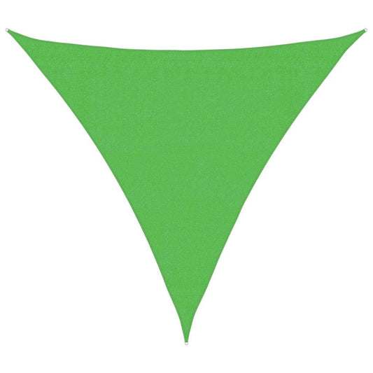 311308 vidaXL Sunshade Sail 160 g/m² Light Green 3,6x3,6x3,6 m HDPE