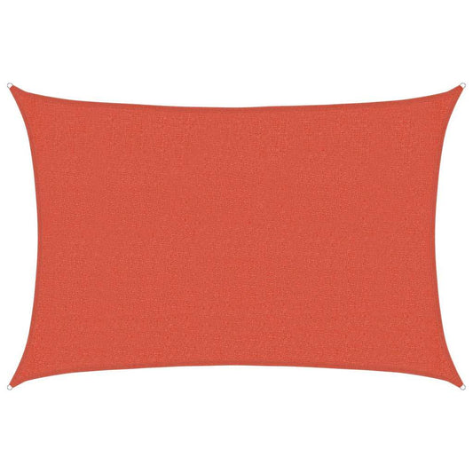 311344 vidaXL Sunshade Sail 160 g/m² Terracotta 2,5x4 m HDPE