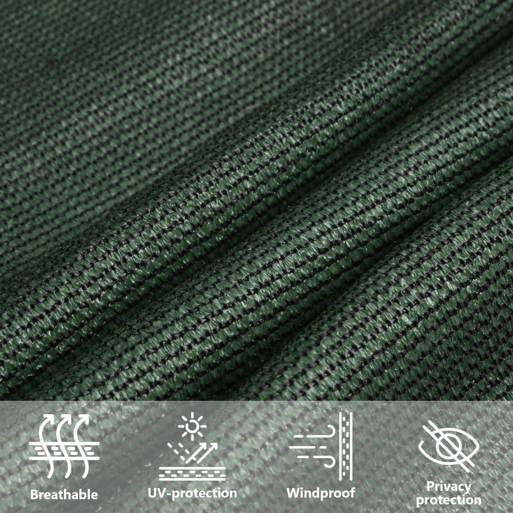 Sun Sail | Dark Green | HDPE (high-density polyethylene) | Large