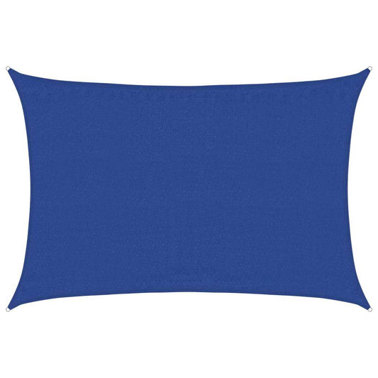 Sunshade Sail 160 g/m² Rectangular Blue 3,5x5 m HDPE