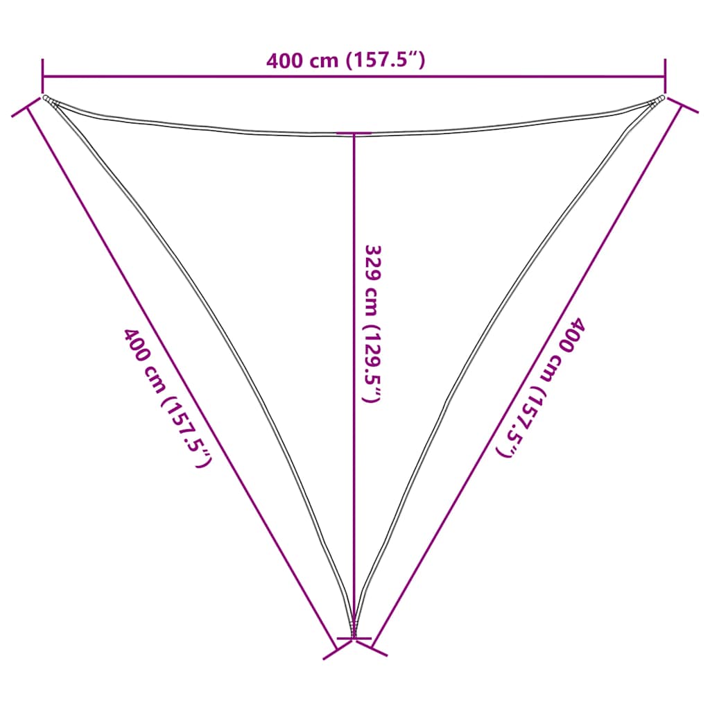 Sun Sail | Red | HDPE (high-density polyethylene) | Large | Sunshade Sail