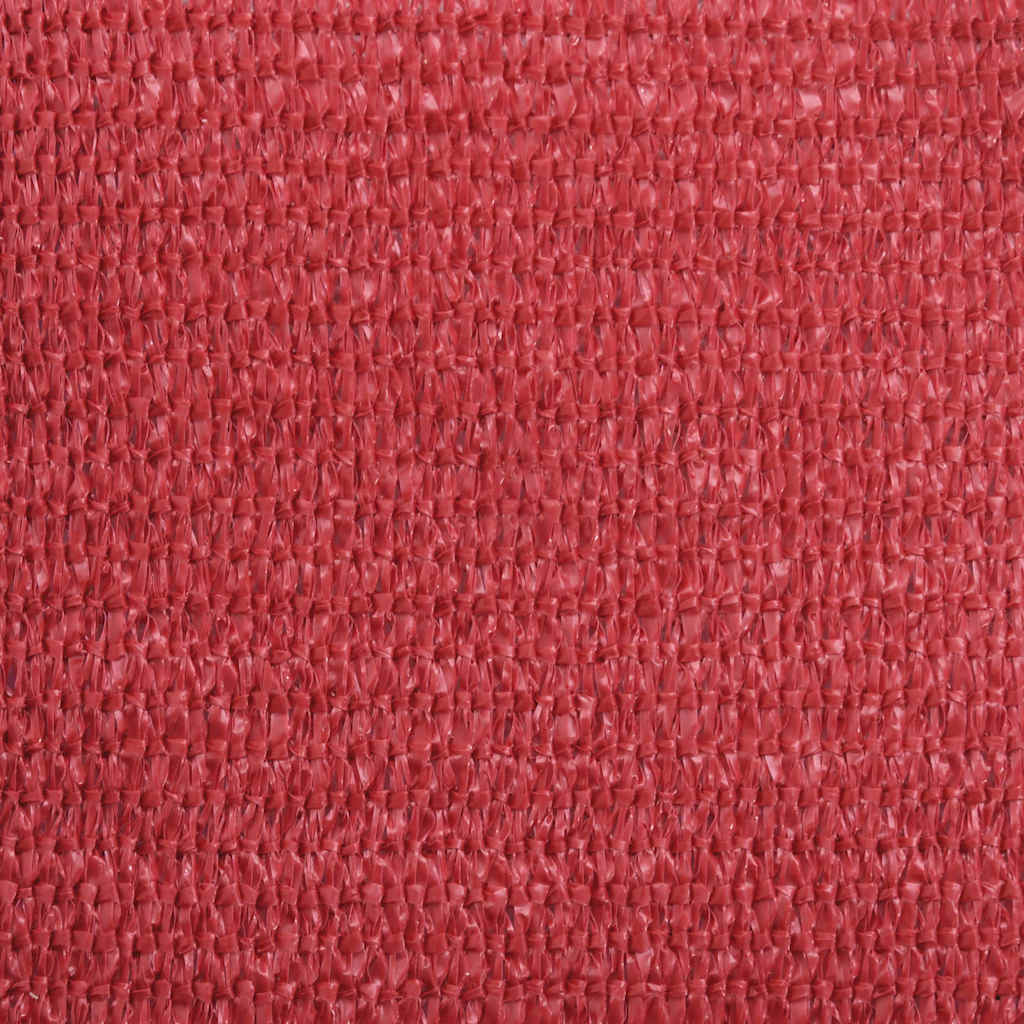 311646 vidaXL Sunshade Sail 160 g/m² Red 4x5x5 m HDPE