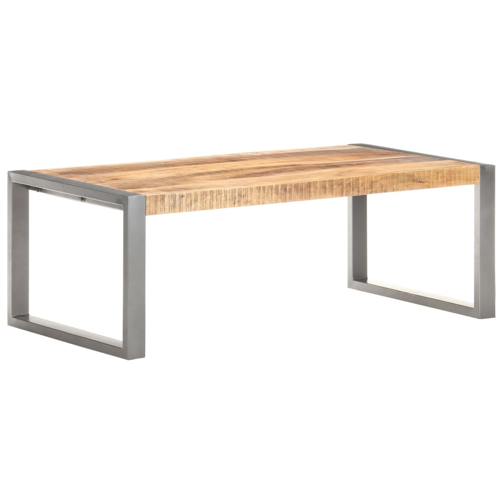 Coffee Table | Grey | Rough Mango Wood | Medium | Durable | Coffee Table