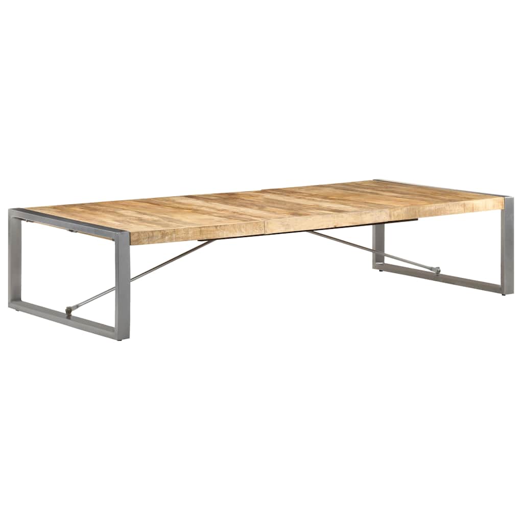 Coffee Table | Rough Mango Wood | Large | Durable | Rectangular