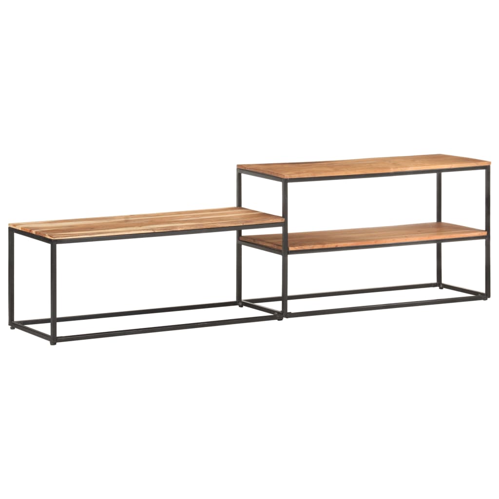 TV Cabinet | Natural | Solid Acacia Wood | Medium | TV Cabinet