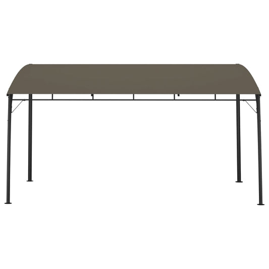 Sunshade awnings 4 x 3 x 2.55 m Taupe