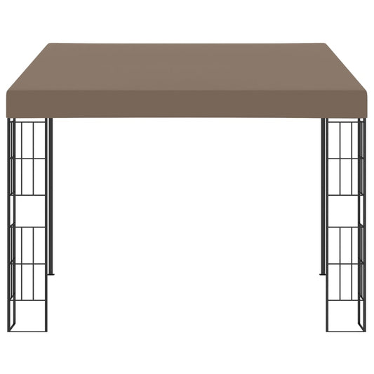 Wall-mounted Gazebo | Taupe | Steel, Polyester | Large | Durable