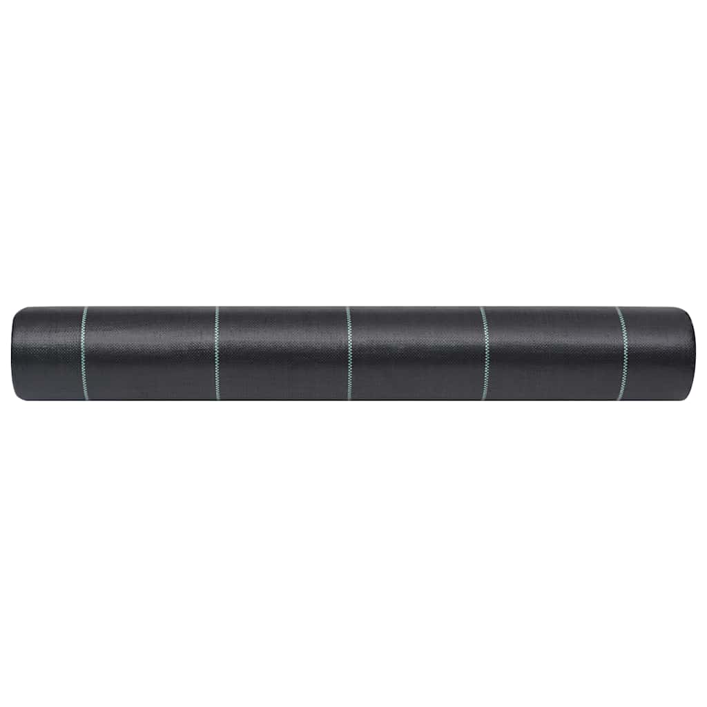 Weed Membrane | Black with green stripes | 100% Polypropylene