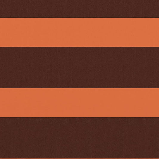 Balcony Screen Orange and Brown 75x600 cm Oxford Fabric
