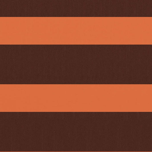 Balcony Screen Orange and Brown 120x400 cm Oxford Fabric