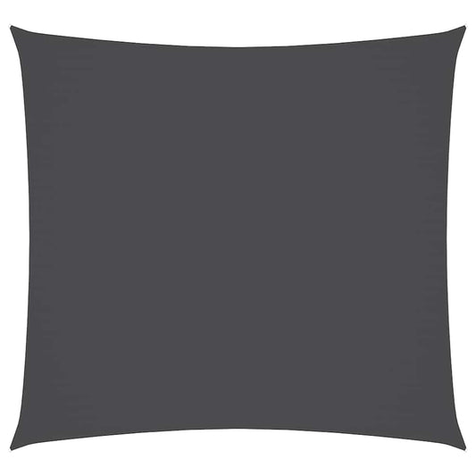 Sunshade Sail Oxford Fabric Square 2.5x2.5 m Anthracite