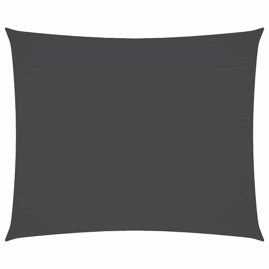 Sunshade Sail Oxford Fabric Rectangular 3.5x4.5 m Anthracite
