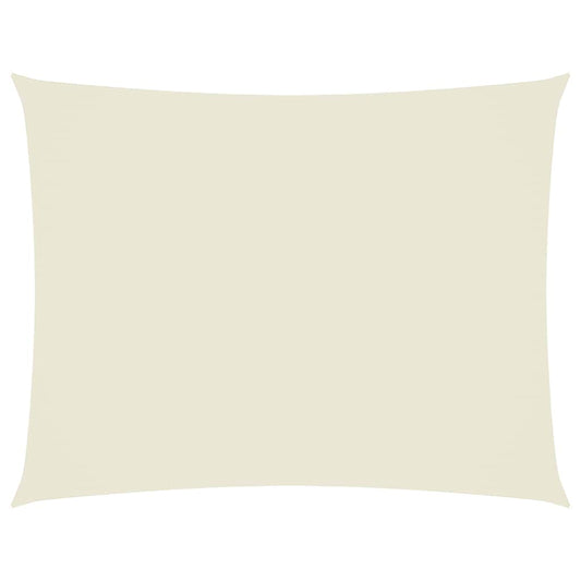 Sunshade Sail Oxford Fabric Rectangular 3.5x5 m Cream