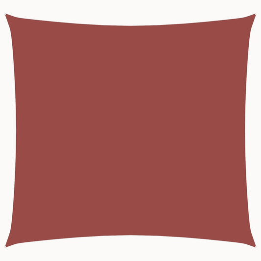 Sunshade Sail Oxford Fabric Square 7x7 m Terracotta