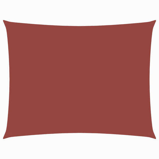 Sunshade Sail Oxford Fabric Rectangular 4x5 m Terracotta
