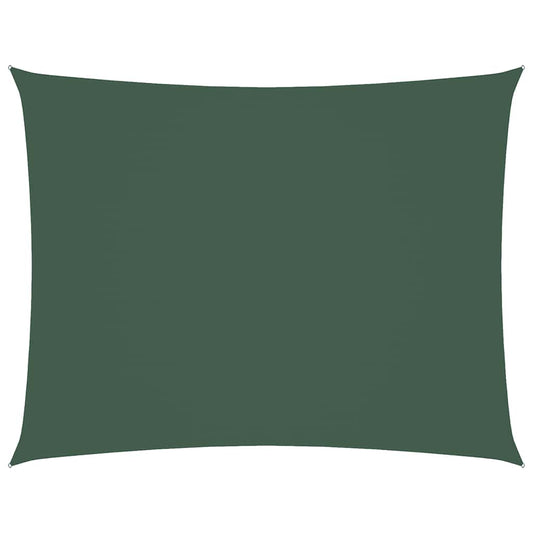 Sunshade Sail Oxford Fabric Rectangular 3x4.5 m Dark Green