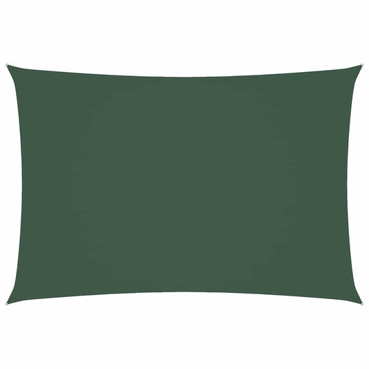 Sunshade Sail Oxford Fabric Rectangular 3x5 m Dark Green
