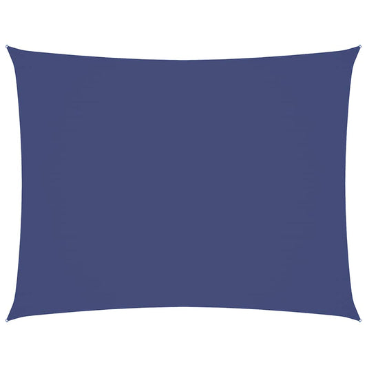 Sunshade Sail Oxford Fabric Rectangular 4x6 m Blue