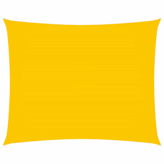 Sunshade Sail Oxford Fabric Rectangular 3x4 m Yellow