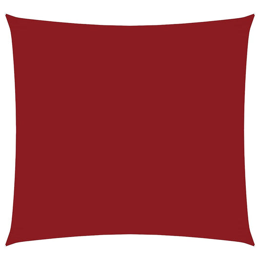 Sunshade Sail Oxford Fabric Square 4.5x4.5 m Red