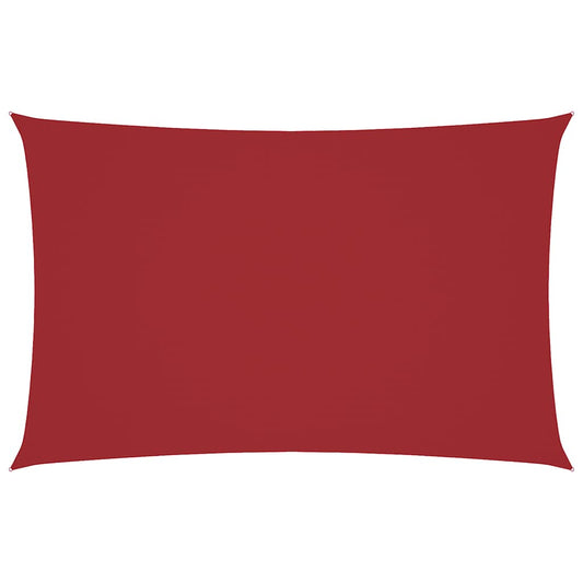 Sunshade Sail Oxford Fabric Rectangular 4x7 m Red