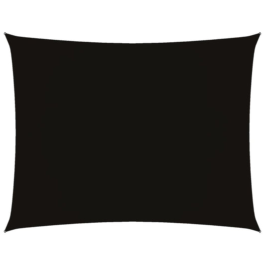 Sunshade Sail Oxford Fabric Rectangular 2x3 m Black