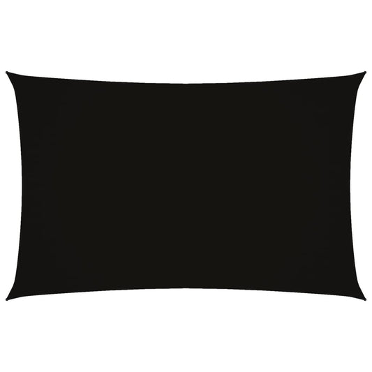 Sunshade Sail Oxford Fabric Rectangular 2x5 m Black